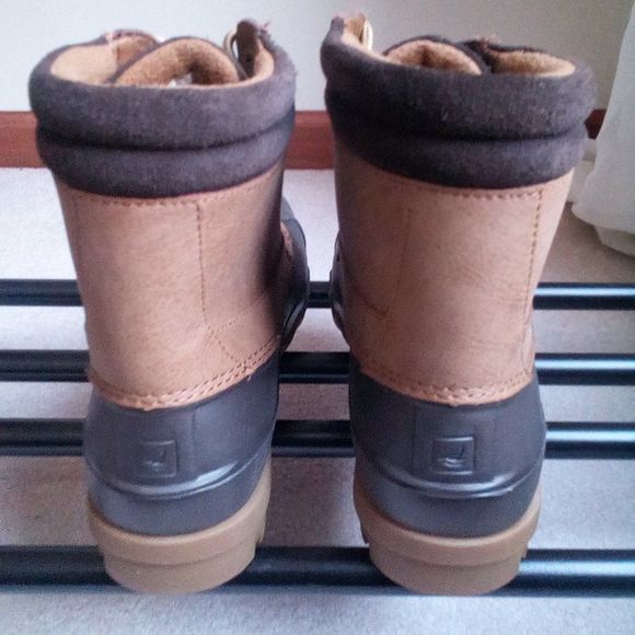 Sperry Men's 19273 Brewster Waterproof Leather Duck Boots - BRAND NEW - Picture 4 of 6